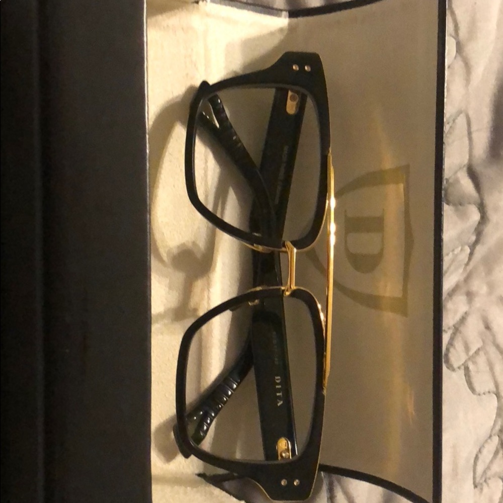 DITA Mach Three// Titanium Glasses Blk&Gold